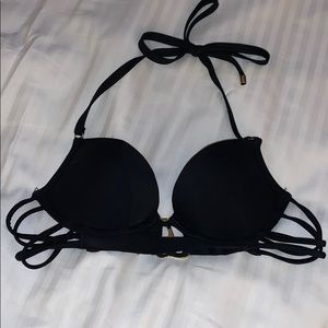 Abercrombie black bikini swimsuit top 34A